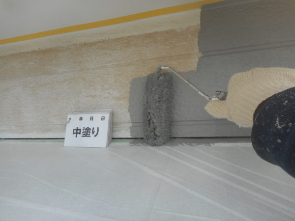 リフォーム施工中外壁塗装【155】横浜市瀬谷区T様