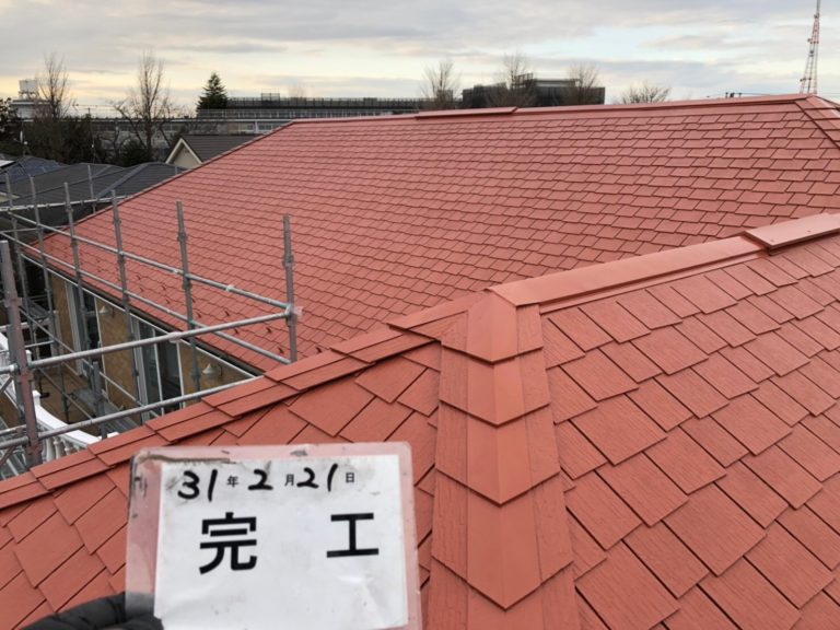 施工後屋根塗装【119】横浜市鶴見区K様