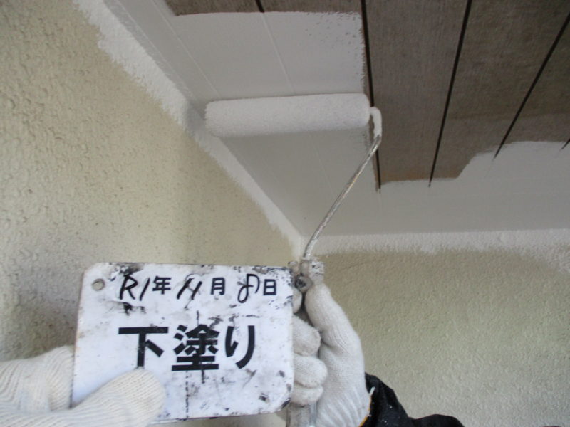 リフォーム施工中外壁塗装【188】神奈川県相模原市S様