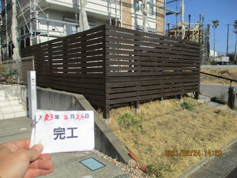 リフォーム施工中屋根塗装工事、外壁塗装工事【261】横須賀市